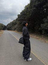 ビスクカーボンコーテッドカーゴパンツ