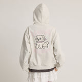 Vintage GOOREUM Archive Stitch Hood Zip-Up
