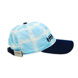 Celeste Plaid Hat