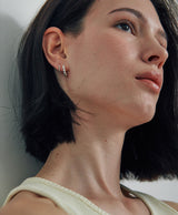 [925 silver] Deux.silver.212 / bille earring (silver)