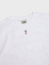 DOODLE SKULL TEE - WHITE