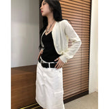 Round Basic Cardigan