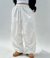(UNISEX)ワッフルシックボクシーオーバーサイズドロングルーズソフトフィットビッグフーディージップアップ