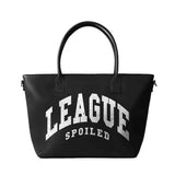 SPOILED LEAGUE TOTE BAG | MATTE BLACK
