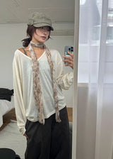 FLOWER SCARF (2color)
