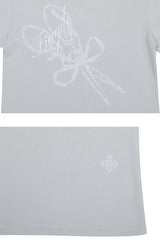 フラジャイルグラフィックTEE light mint