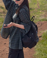 Dessa linen checkered shirt