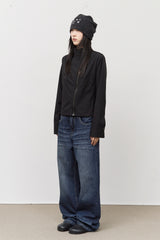 Flush Wide Washed Denim