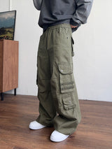 Track Utility Cargo Pants (3color) (No.999)