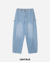 Load Snap Curved Denim Pants
