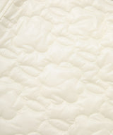 Women’s Clover Heart Quilted Wrap Mini Skirt Light Yellow
