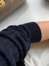 FOB Cable Knit Round Cardigan