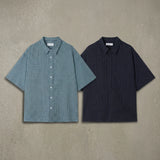 Relaxed Check Short Sleeve Shirt