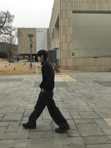 セズティーンウォッシュワイドデニムパンツ 3C