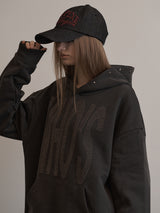 BLACK DENIM BALLCAP BLACK