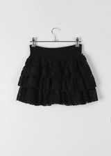 FLOWER CANCAN SKIRT SHORTS