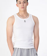 THUNDER LOGO TIGHT SLEEVELESS TANK TOP FOR UNISEX