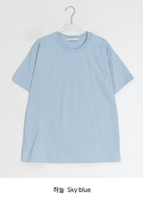 [unisex] シオニ ベーシック レイヤード 半袖Tシャツ