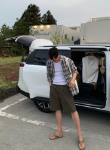 Land Y Summer Overfit Check Shirt