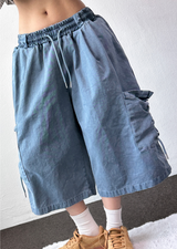 Conti Pig Ropeside Wide Bermuda Pants 3Color