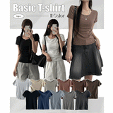 Weekly Slim Fit Basic Short Sleeve Tee