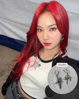  [Aespa Karina, IVE Gaeul Piercing] Sparkle Sparkle Huggies Piercing