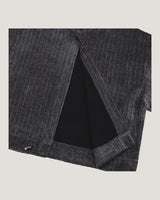 (UNISEX) Velour Crop Cardigan
