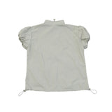 puff sleeve nylon tops
