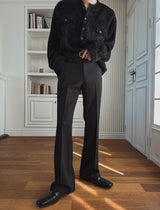 Plead Long Bootcut Slacks