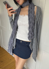 PLEATS SCARF