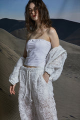 FLOWER JOGGER PANTS