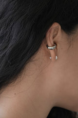 [925 Silver] アイリーンピアス (シルバー)
