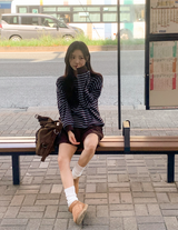 ソフトコーデュロイバンディングハーフパンツ (5color)