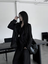 veil tencel シースルーシャツ (2color)