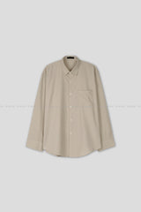Coscar Basic Oversized Shirt (5 colors)
