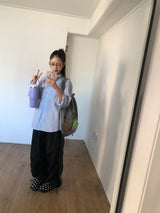 【即日発送】エッセンシャルストライプシャツ