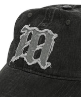 VINTAGE WASHED APPLEQUE M BALL CAP_CHARCOAL