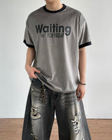 Waiting Ringer Short Sleeve Tee