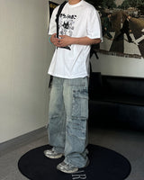 DV Double Cargo Denim Pants