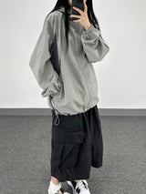 side mesh windbreaker