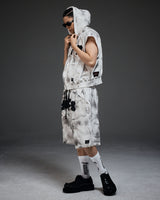 M.C.R. code stud zip-up vest HD IV