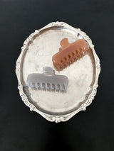 Syrup jelly square hair claw