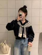 [BELLIDE MADE] アーモンド, カラークロップスウェット