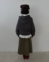 Wide Hole Button Beanie
