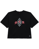 Scarred cross tee BK