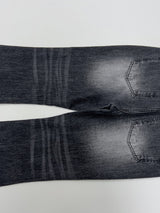 [unisex] 641 cat-washed bootcut denim pants