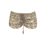 Leopard Strap Mini Short Pants