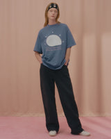 CHARMING SHELL TSHIRT-BLUE