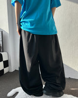 Relax Parachute Balloon Wide Pants with Keyring Detail 2color