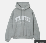  Urban Stanford Double Middle Cloth Embroidery Hoodie